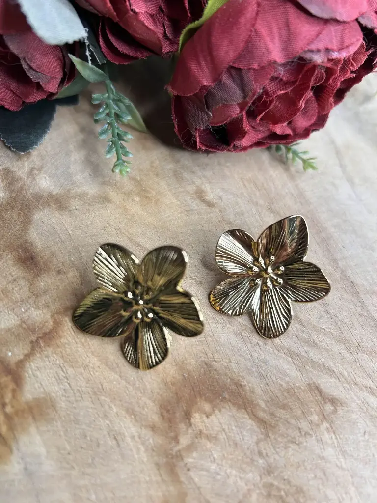 Boucle Flora doré