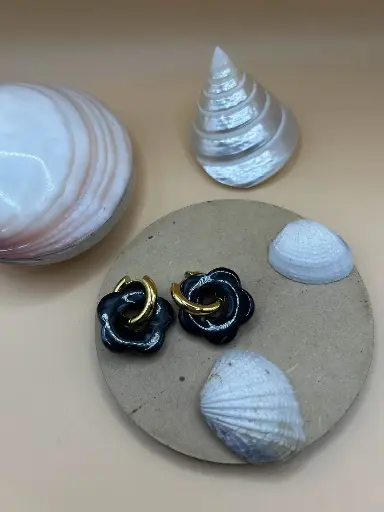 Boucle d'oreille Blue