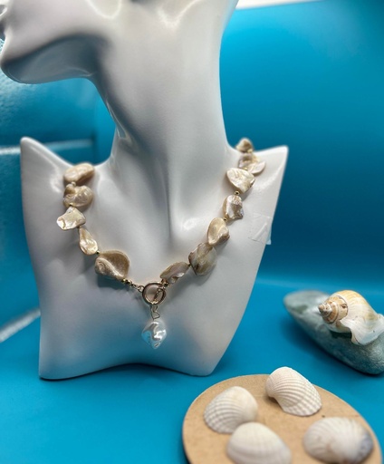 Collier de coquillage d’été