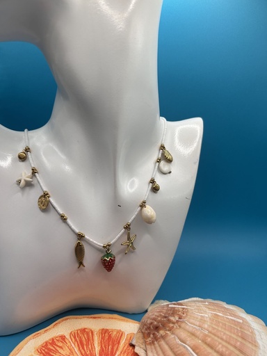Collier Fraise d'été