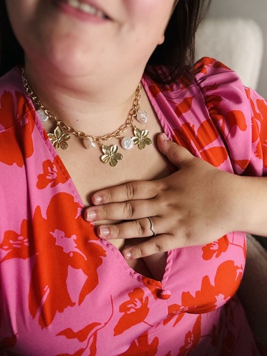 Collier Floriane doré