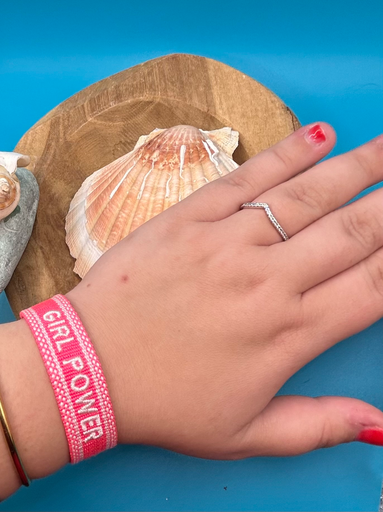 Bracelet girl power rose