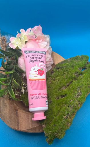 Crème pour les mains Fraise Chantilly