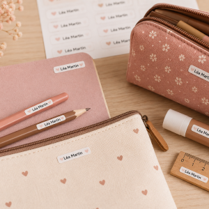 Etiquettes scolaires
