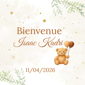 Naissance thème ourson
