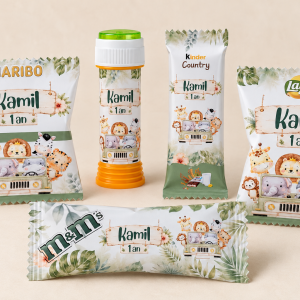 Anniversaire animaux de la jungle