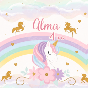 Anniversaire Licorne