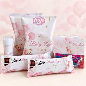 Anniversaire Ourson Rose personnalisé : 2 formules incroyables