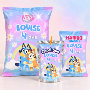 Anniversaire Bluey personnalisé : 2 formules incroyables